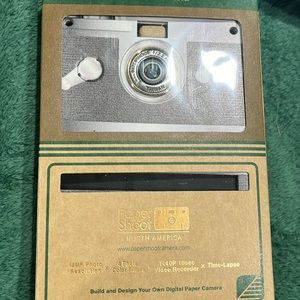 Papershoot Camera board and cover